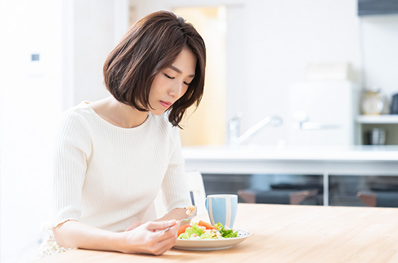 食欲がない・体重減少