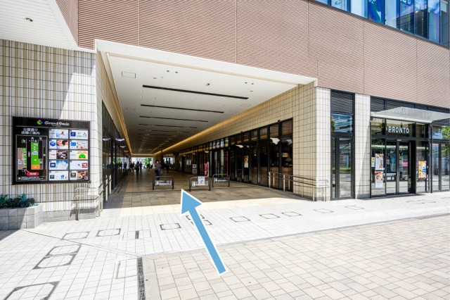 所沢駅『東口』からのアクセス　ルート②
