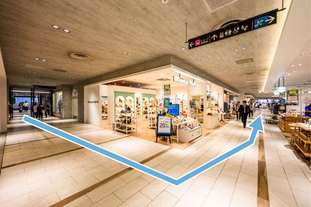 所沢駅『グランエミオ口』からのアクセス③